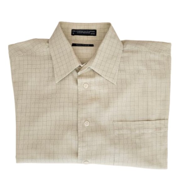NAUTICA MEN'S LONG SLEEVE DRESS SHIRT - SIZE 16 (32/33) - Picture 1 of 6